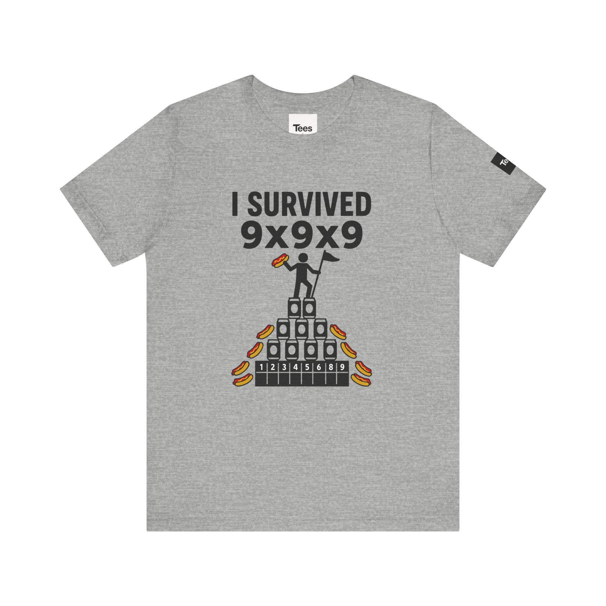 9x9x9 Achievement Baseball T-Shirt