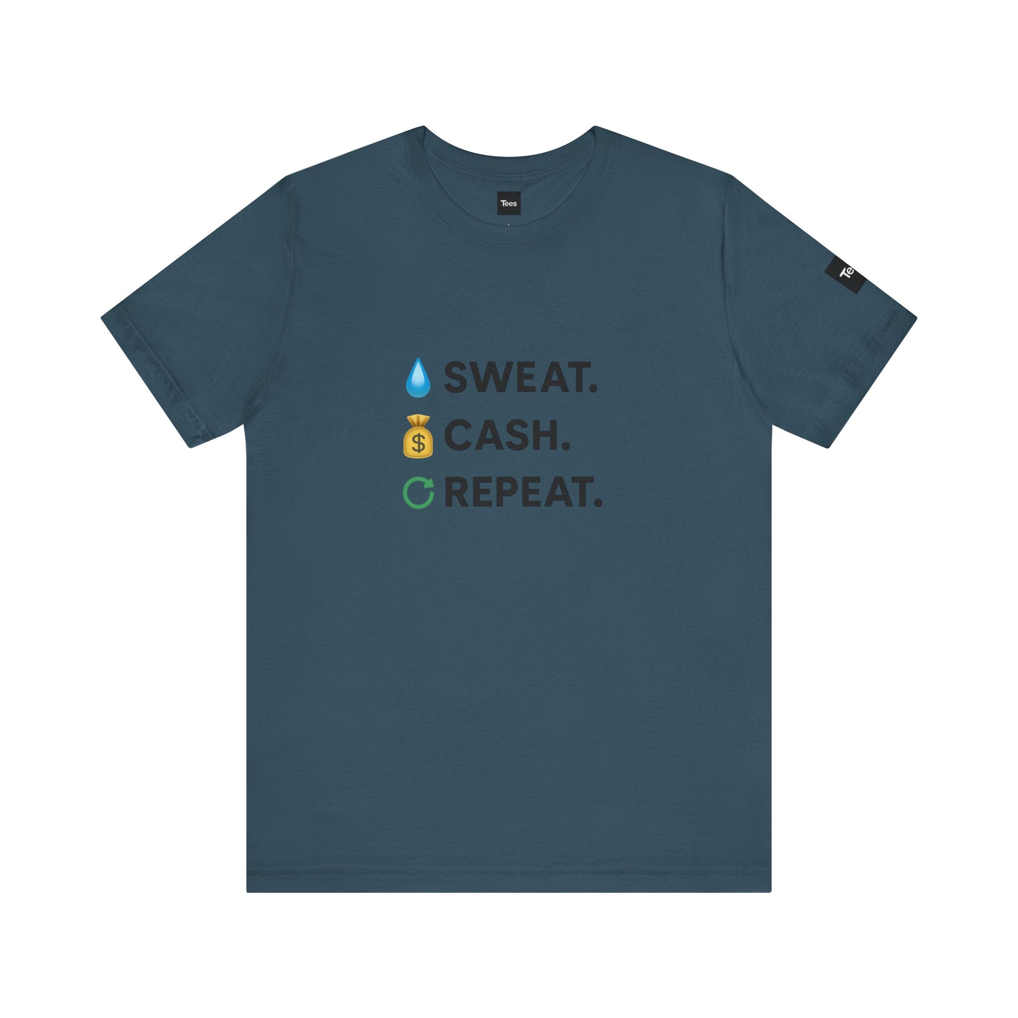 Sports Betting Weekend Unisex Tee - Sweat Cash Repeat Minimalist Checklist Shirt