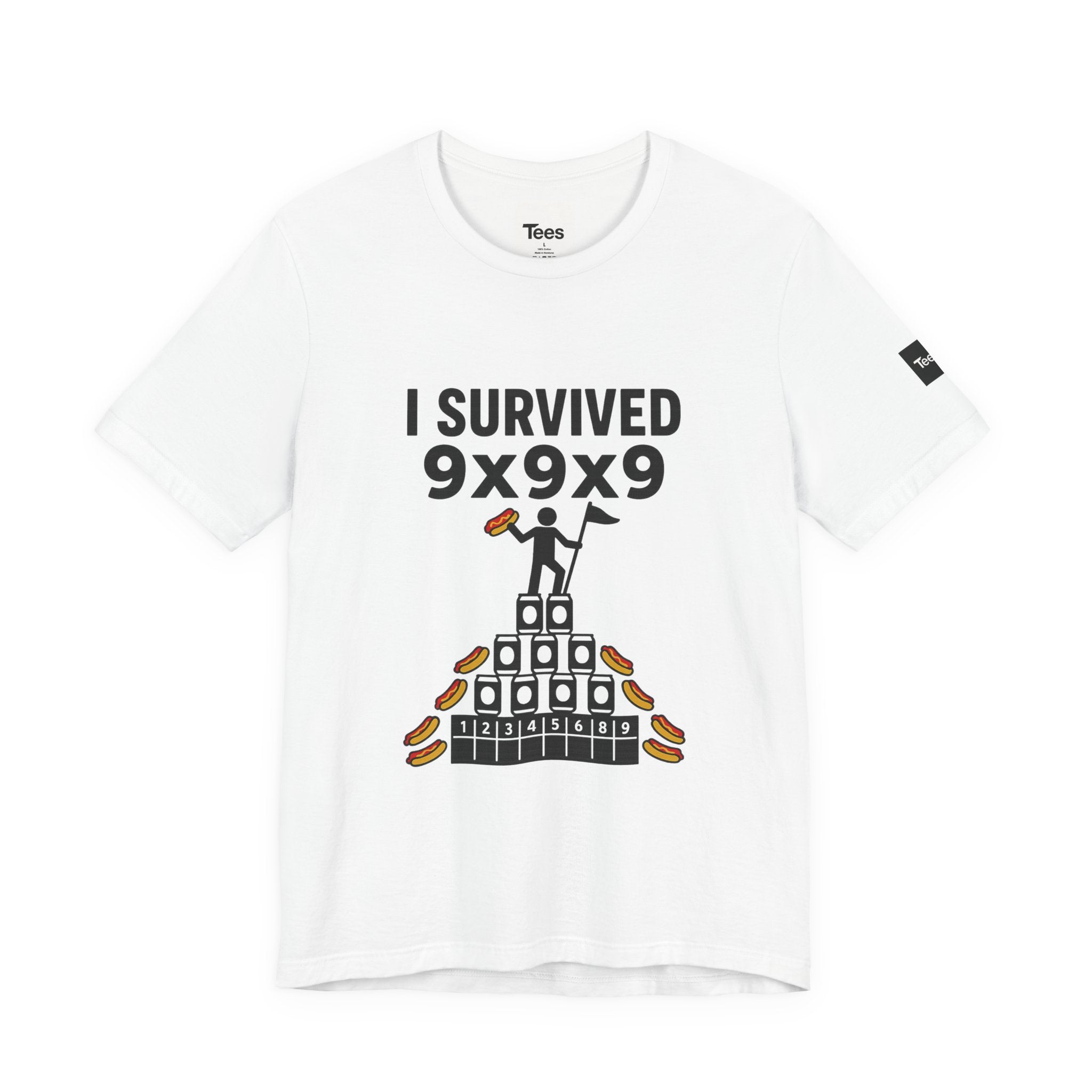 9x9x9 Achievement Baseball T-Shirt