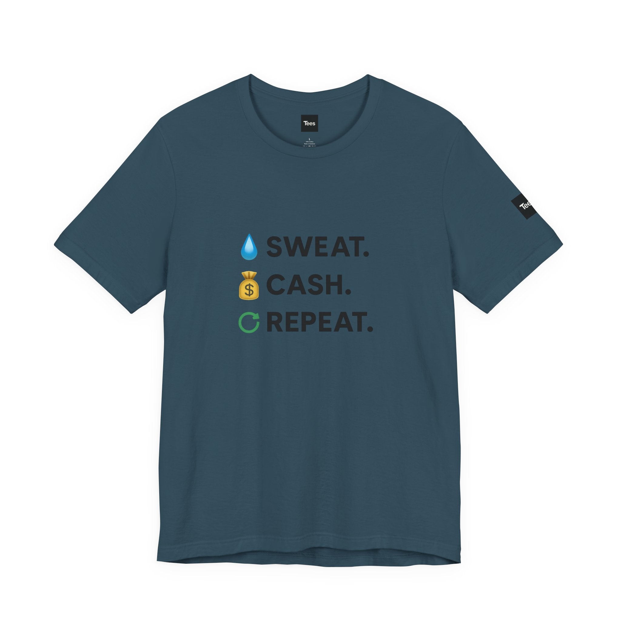 Sports Betting Weekend Unisex Tee - Sweat Cash Repeat Minimalist Checklist Shirt