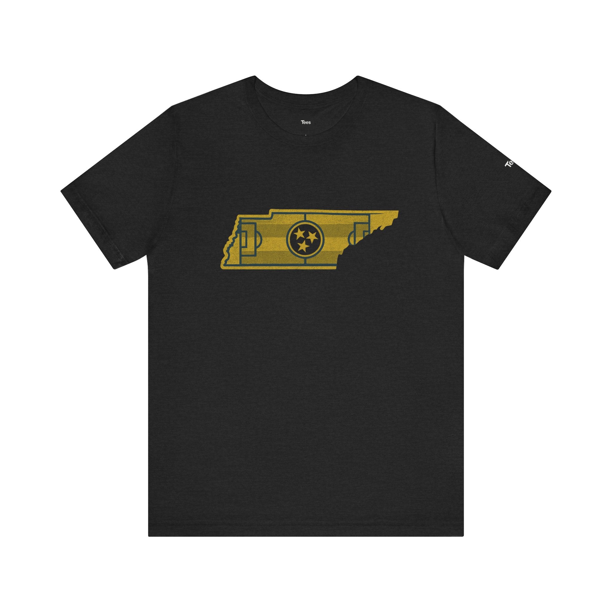Tennessee Soccer Field Tee – Minimalist TN State Soccer Shirt