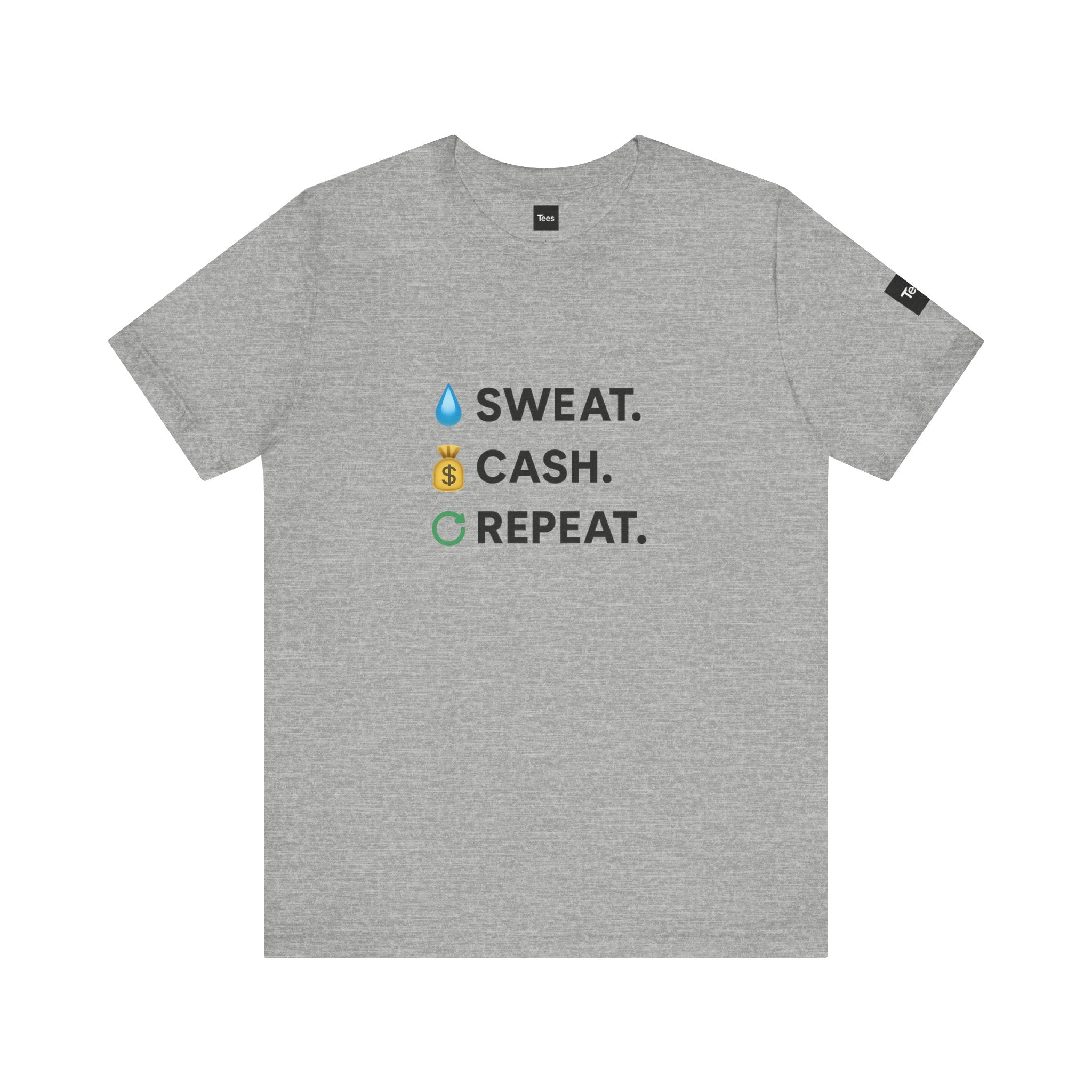 Sports Betting Weekend Unisex Tee - Sweat Cash Repeat Minimalist Checklist Shirt