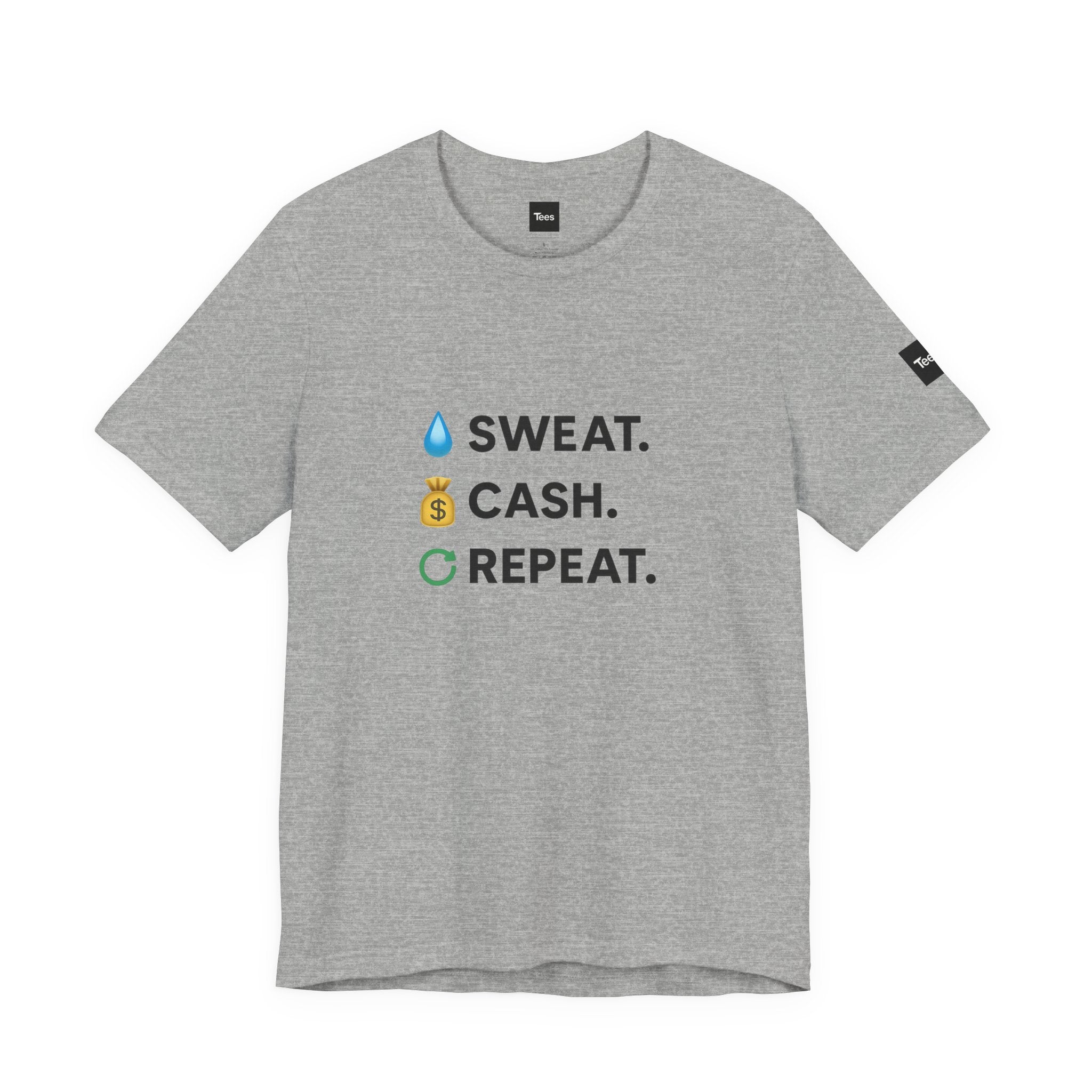 Sports Betting Weekend Unisex Tee - Sweat Cash Repeat Minimalist Checklist Shirt