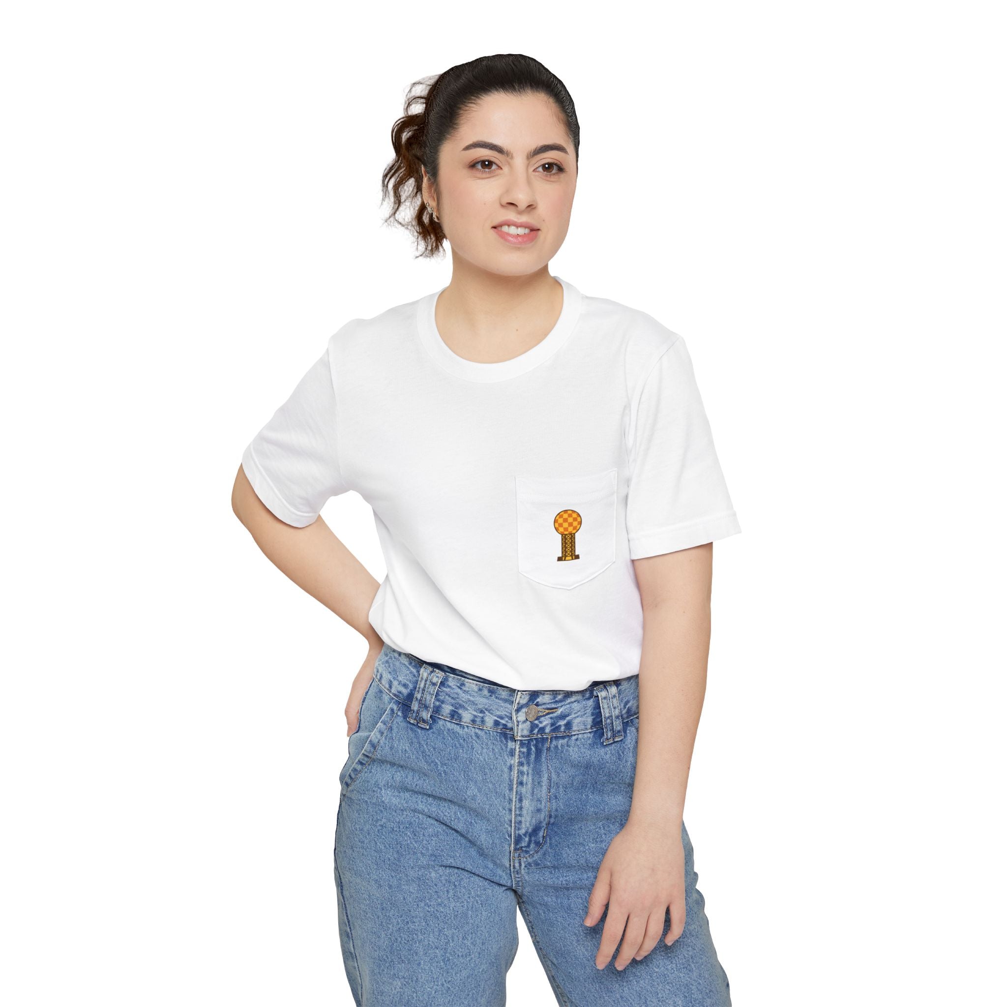 Checkerboard Sunsphere T-Shirt - Retro Knoxville Tee
