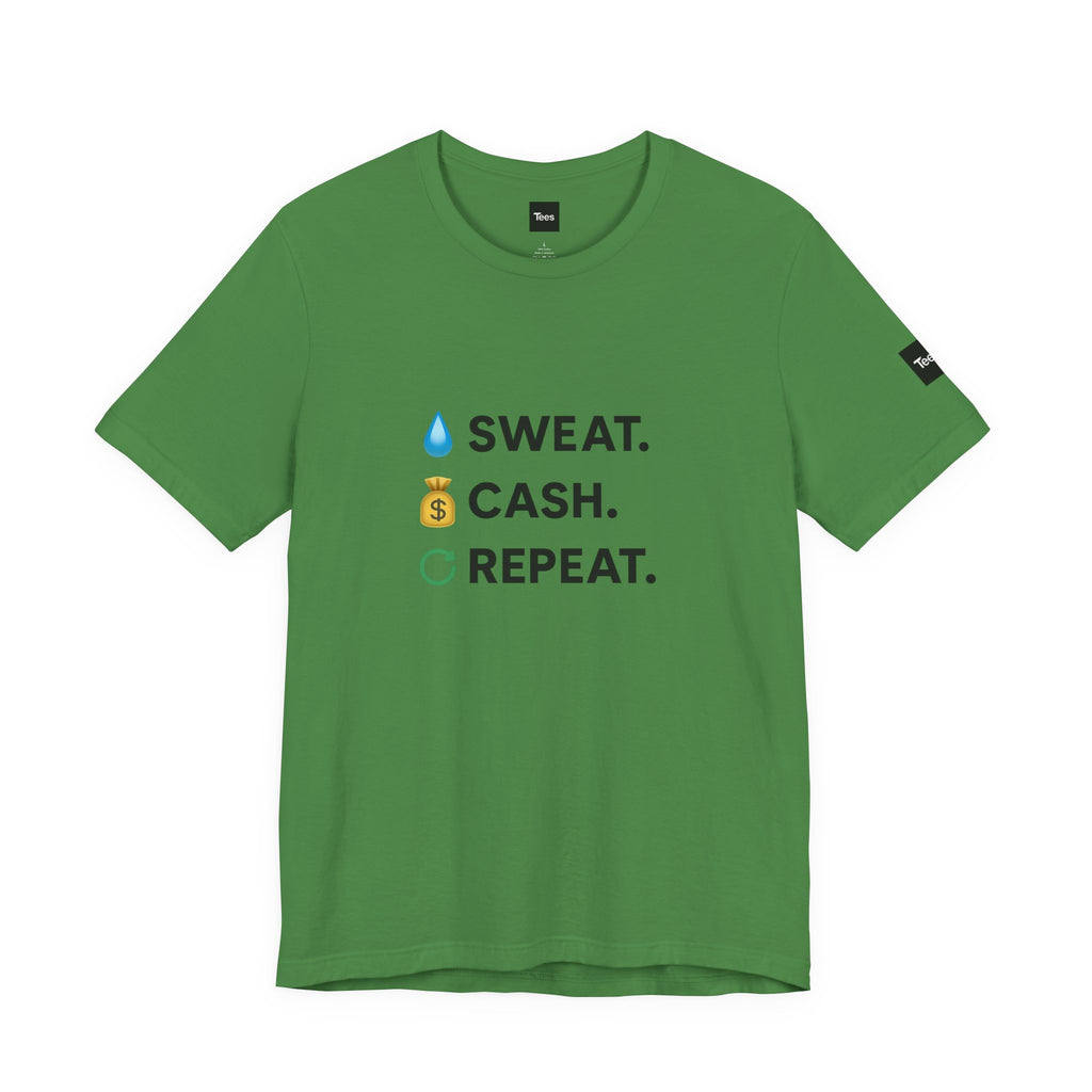 Sports Betting Weekend Unisex Tee - Sweat Cash Repeat Minimalist Checklist Shirt