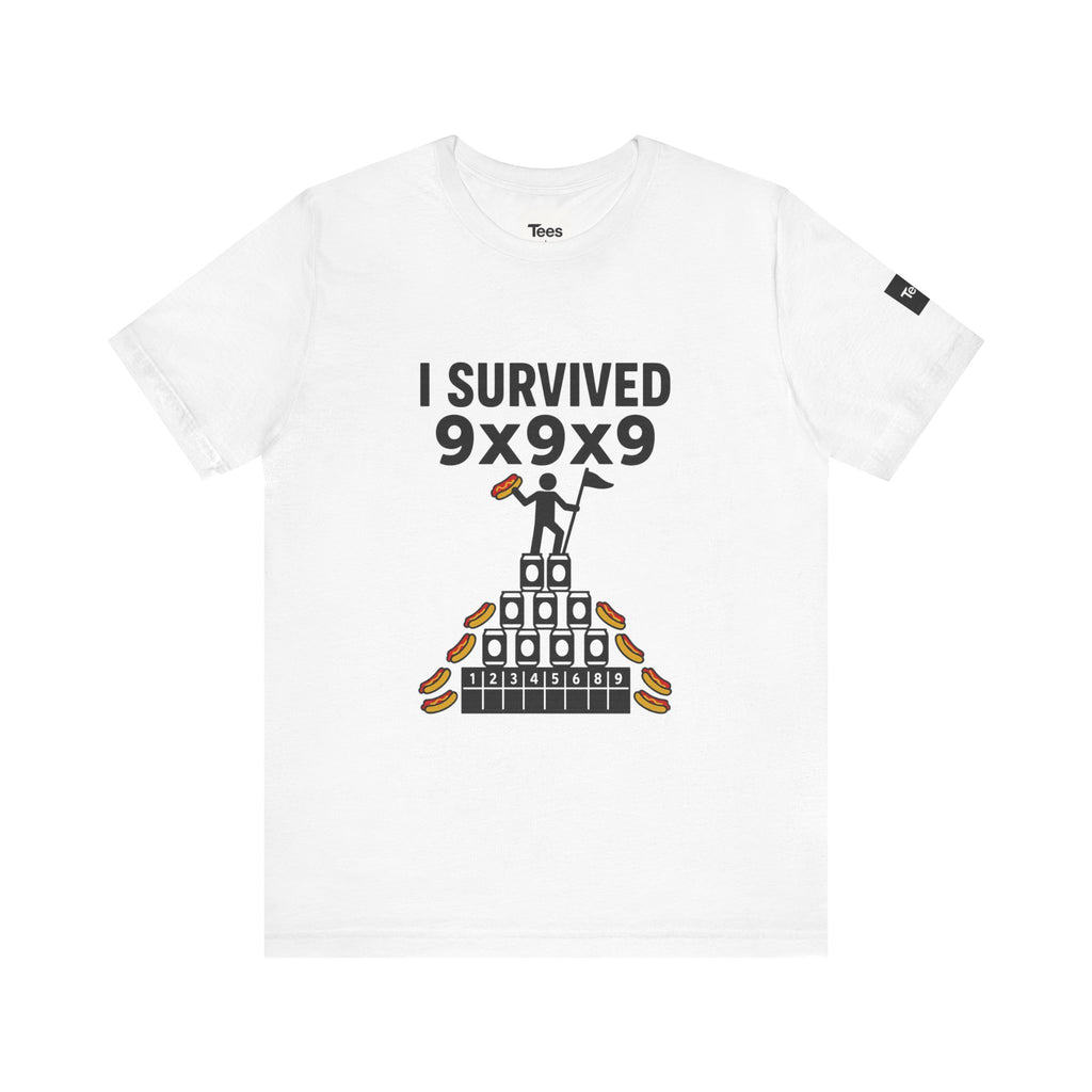 9x9x9 Achievement Baseball T-Shirt
