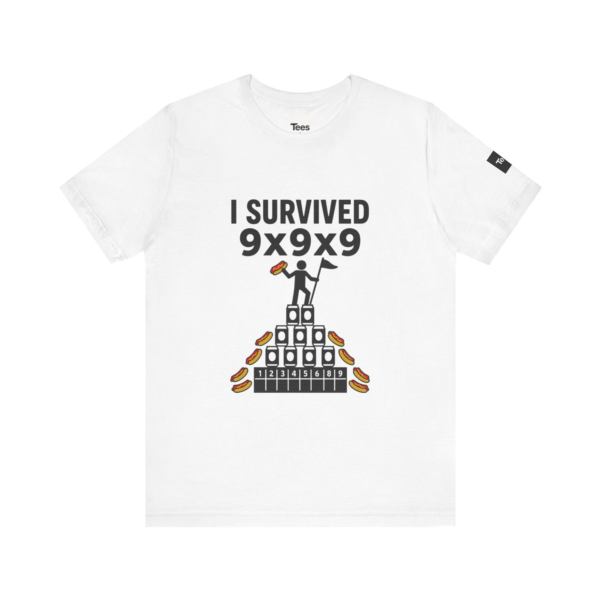 9x9x9 Achievement Baseball T-Shirt