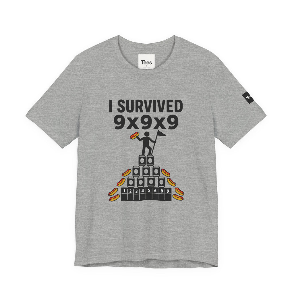 9x9x9 Achievement Baseball T-Shirt