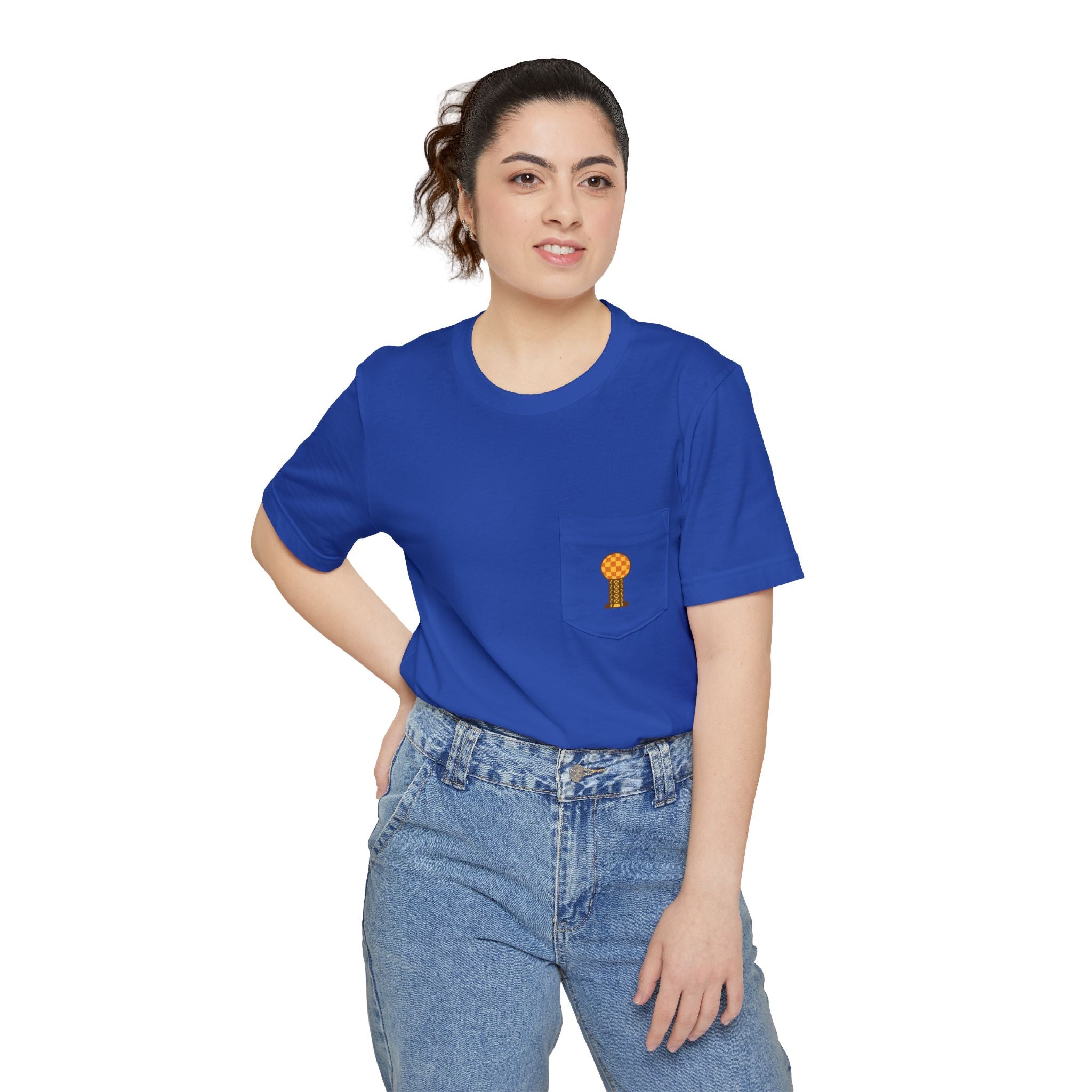 Checkerboard Sunsphere T-Shirt - Retro Knoxville Tee