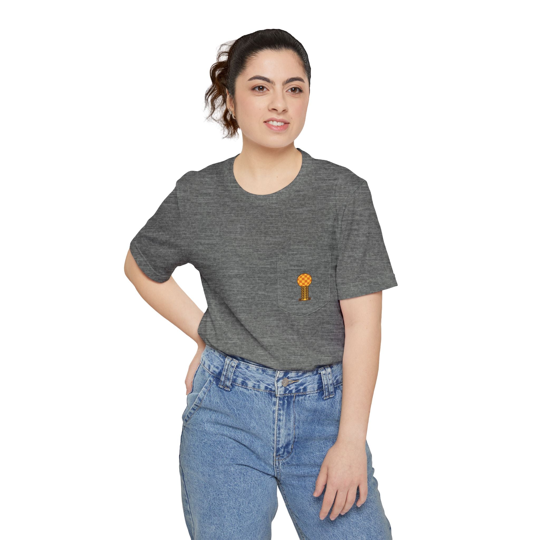 Checkerboard Sunsphere T-Shirt - Retro Knoxville Tee