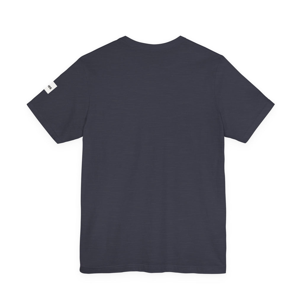 Civilized By Grantland T-Shirt – Minimal Serif Chest Print – Sports Media Inspired Tee