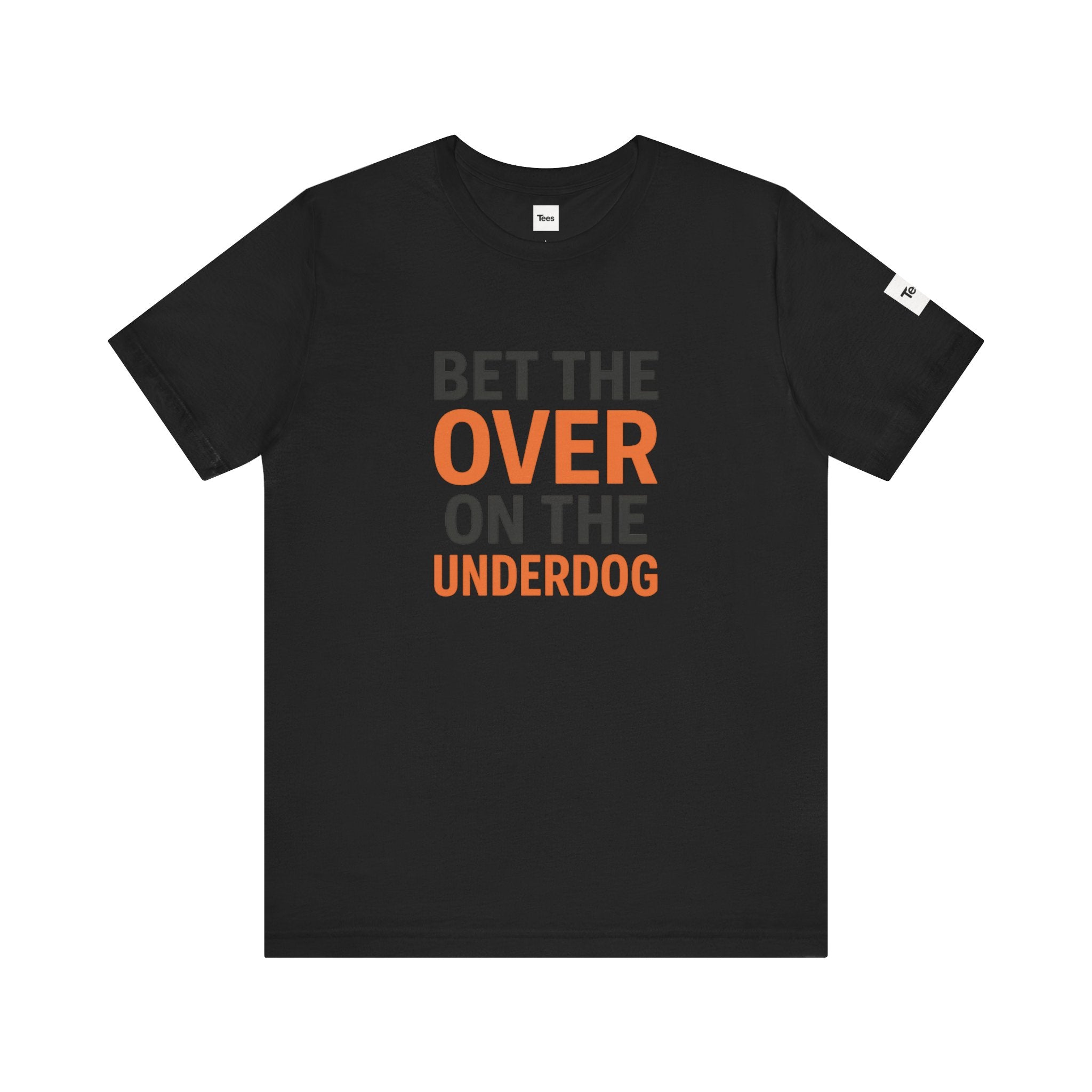 Bet the Over on the Underdog T-Shirt – Minimal Sports Betting Shirt, Tennessee Fan Tee