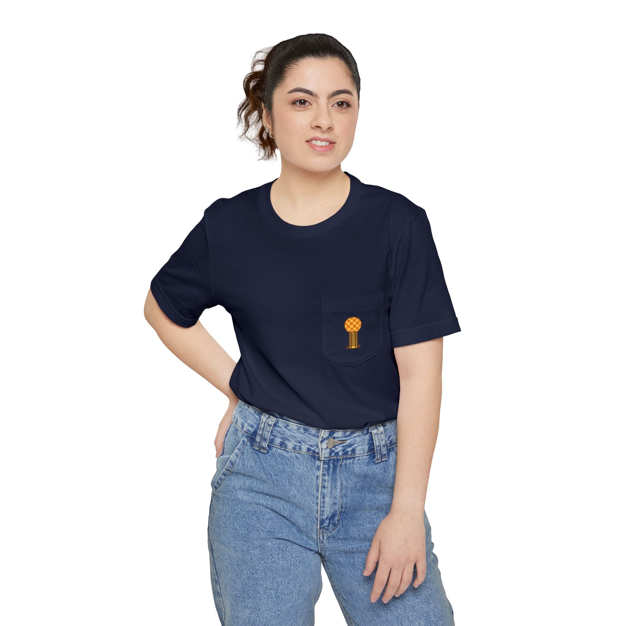 Checkerboard Sunsphere T-Shirt - Retro Knoxville Tee