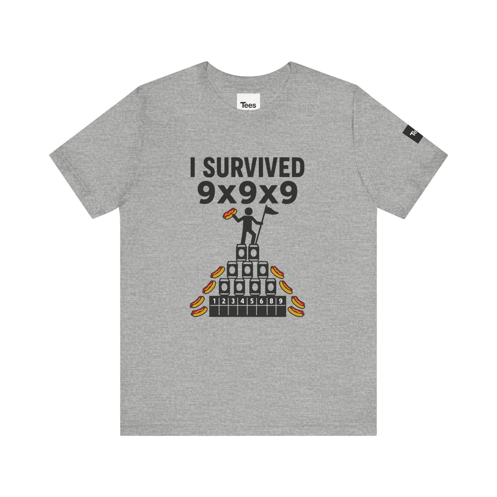 9x9x9 Achievement Baseball T-Shirt