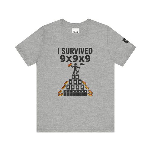 9x9x9 Achievement Baseball T-Shirt
