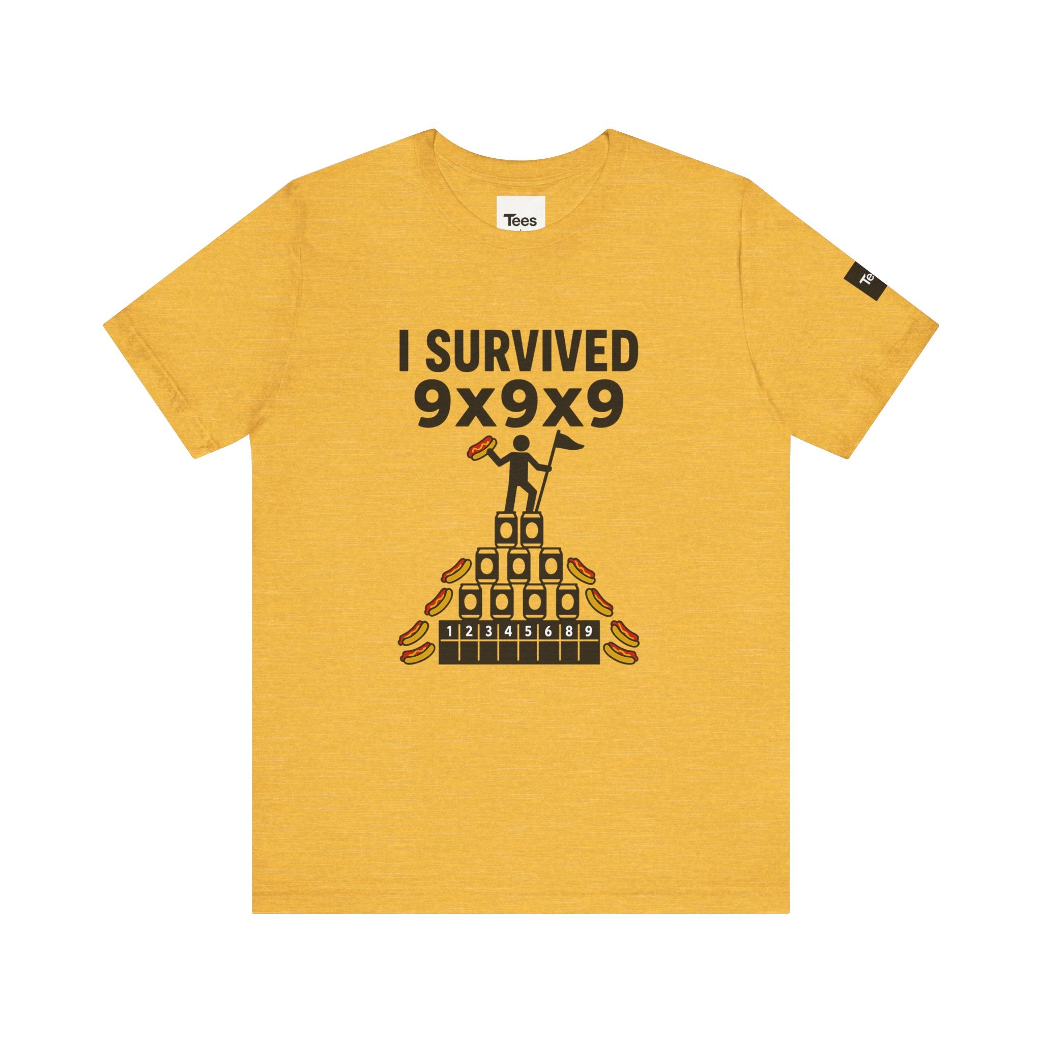 9x9x9 Achievement Baseball T-Shirt